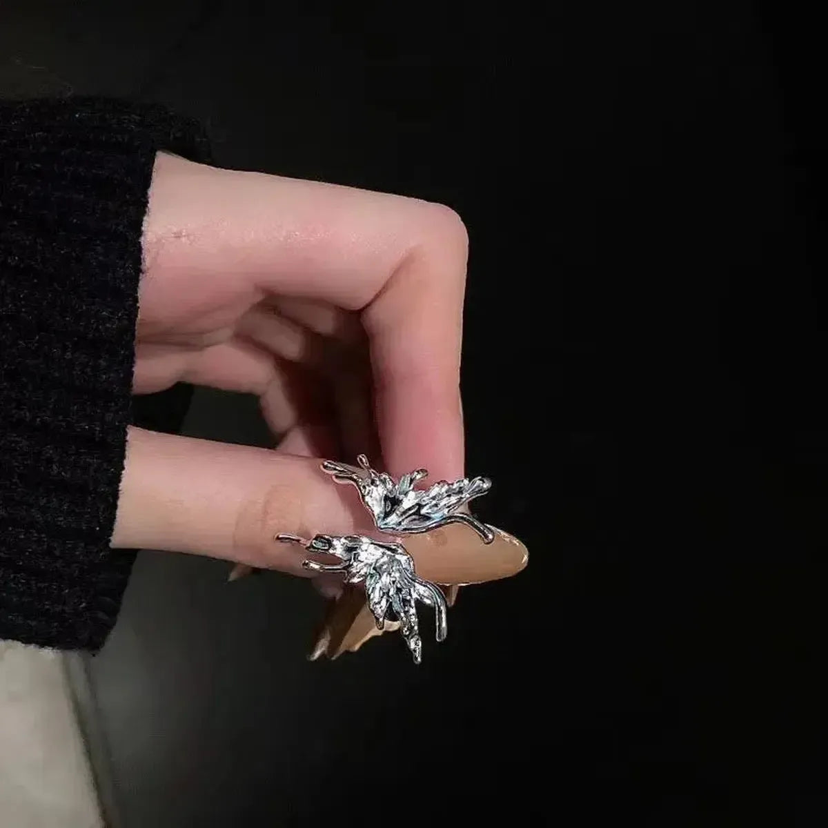 Bague Serpent Ouverte Gothique-Saylana