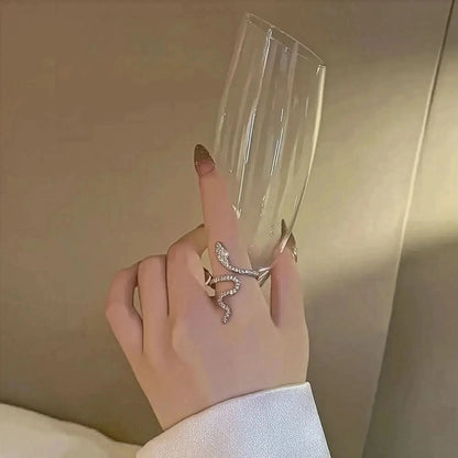 Bague Serpent Ouverte Gothique - Saylana