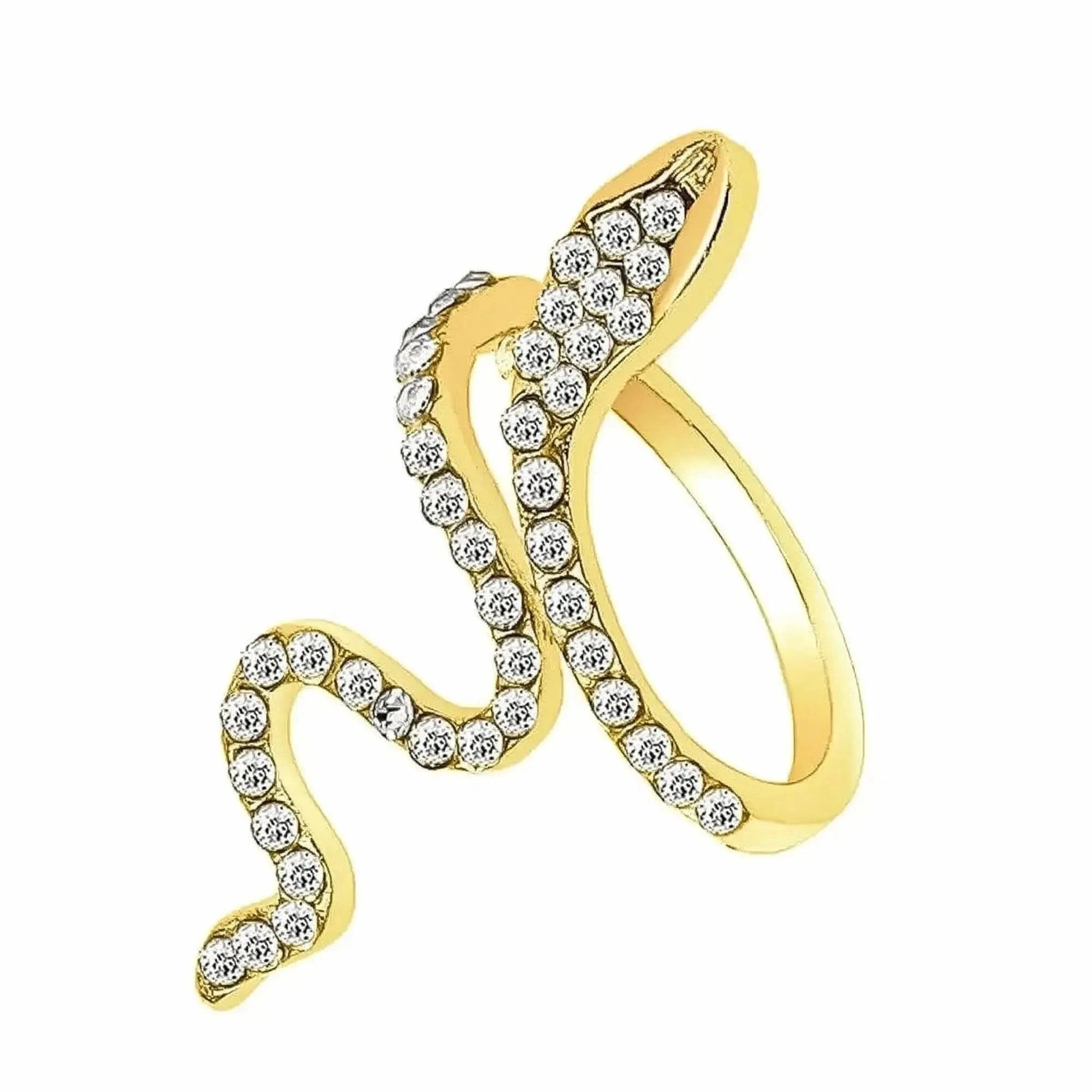 Bague Serpent Ouverte Gothique - Saylana