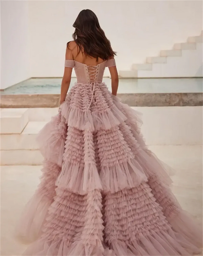 Ball Gown Cathy à Traîne Longue-Saylana
