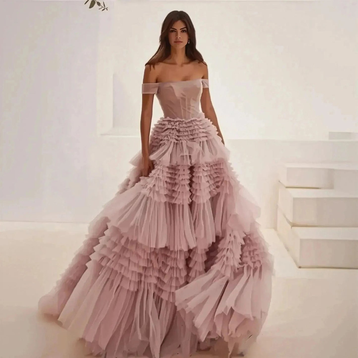 Ball Gown Cathy à Traîne Longue - Saylana