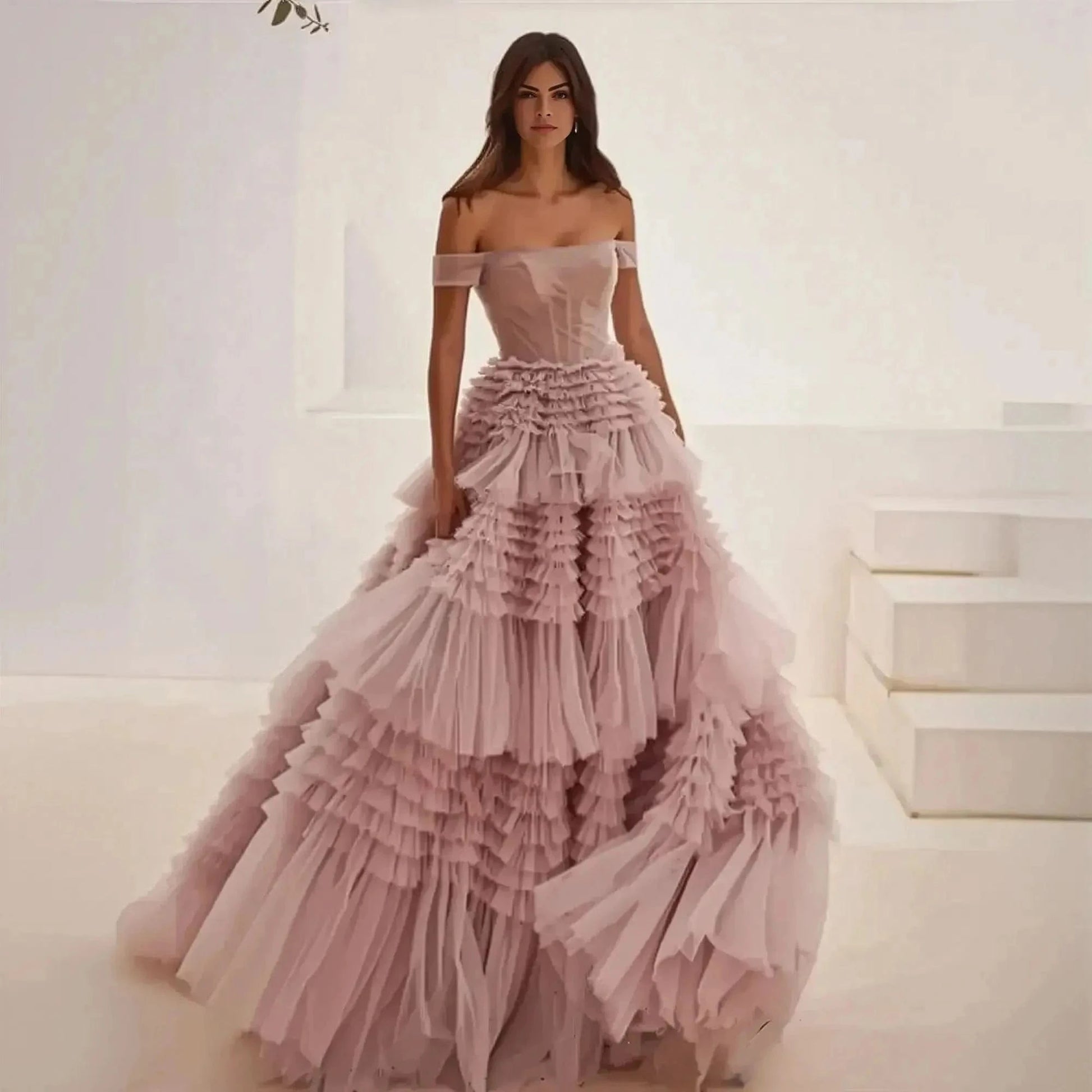 Ball Gown Cathy à Traîne Longue - Saylana