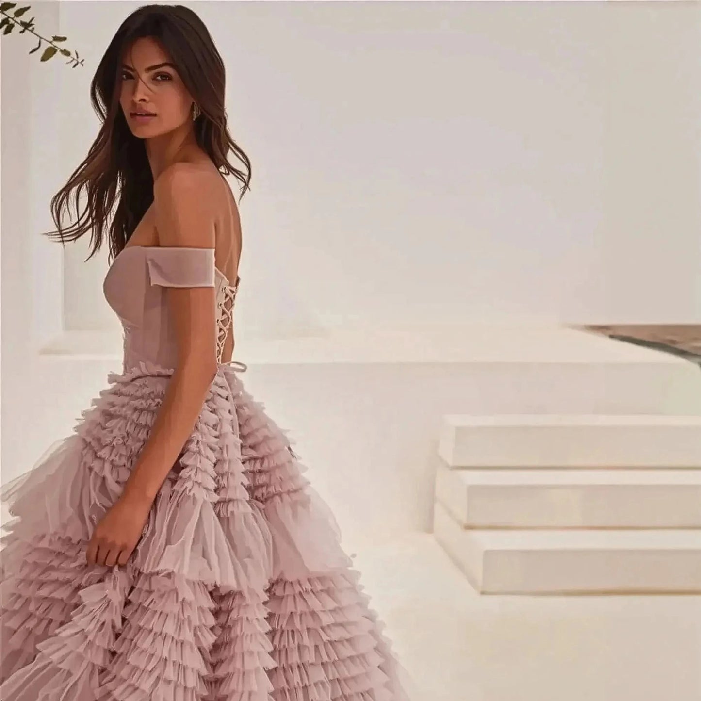 Ball Gown Cathy à Traîne Longue - Saylana