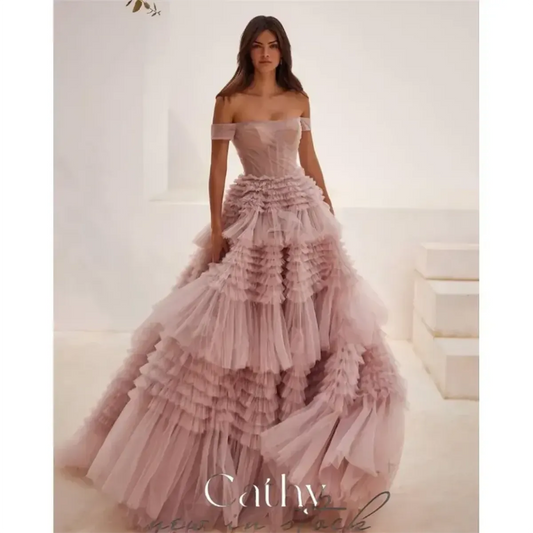 Ball Gown Cathy à Traîne Longue-Saylana