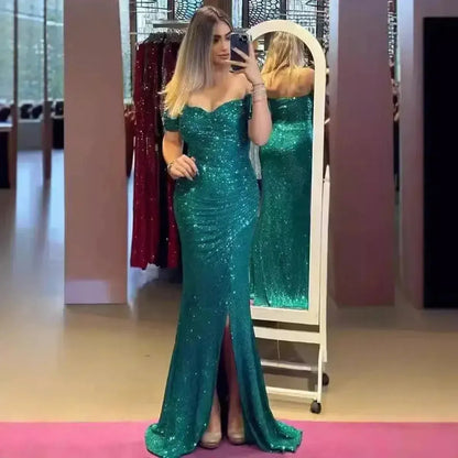 Ballgown Légère & Sexy Effet Scintillant-Saylana
