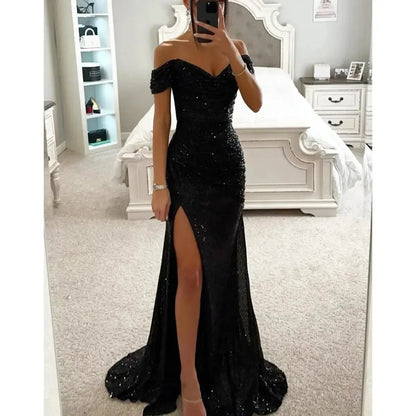 Ballgown Légère & Sexy Effet Scintillant-Saylana
