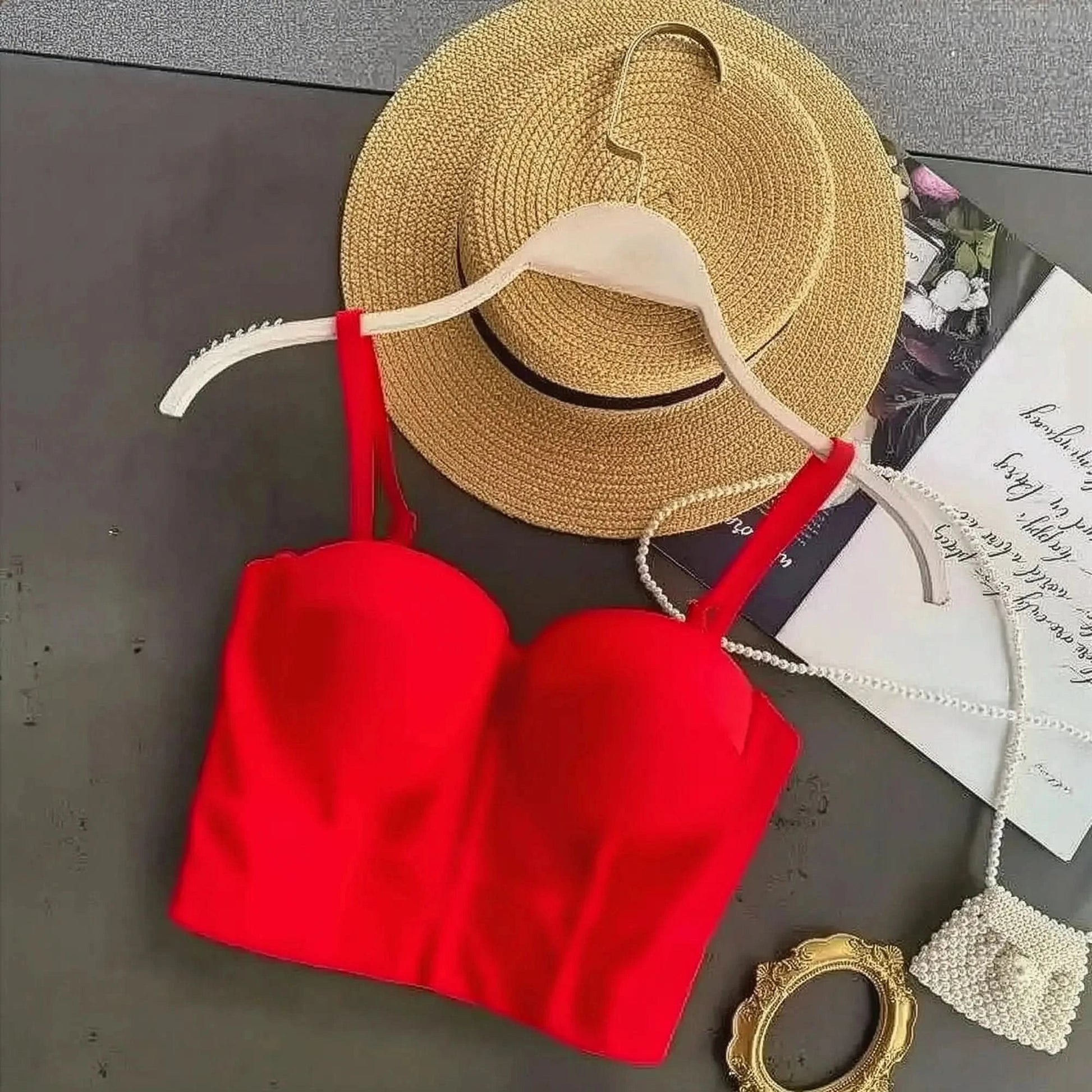 Bandeau Dentelle Y2K - Saylana