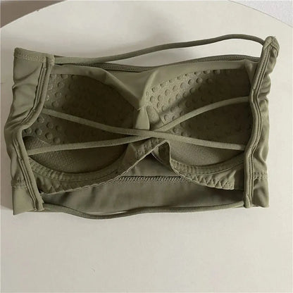 Bandeau Ice Silk Femme Sexy-Saylana