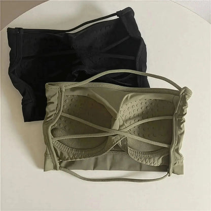 Bandeau Ice Silk Femme Sexy - Saylana