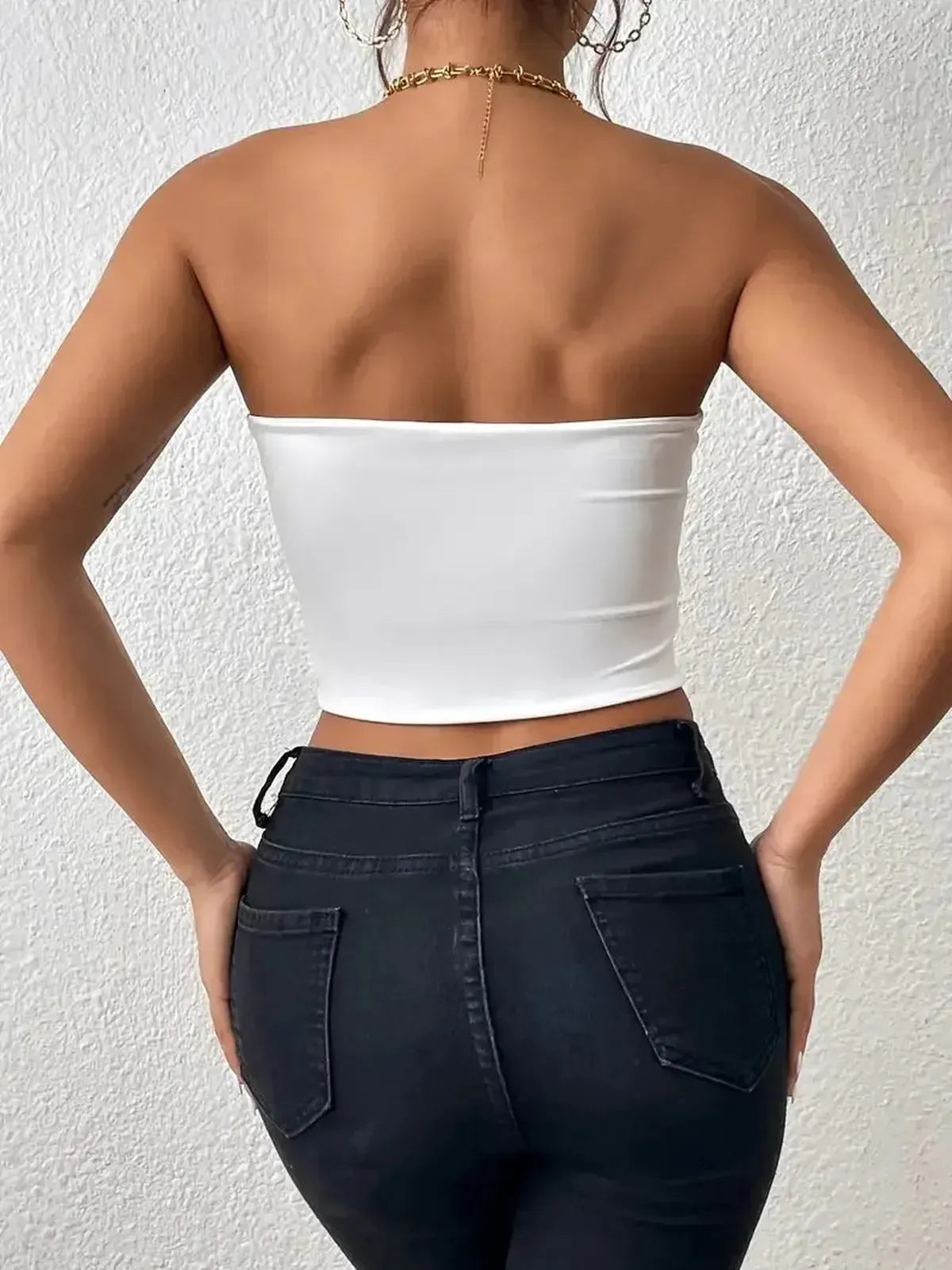 Bandeau moulant uni extensible-Saylana