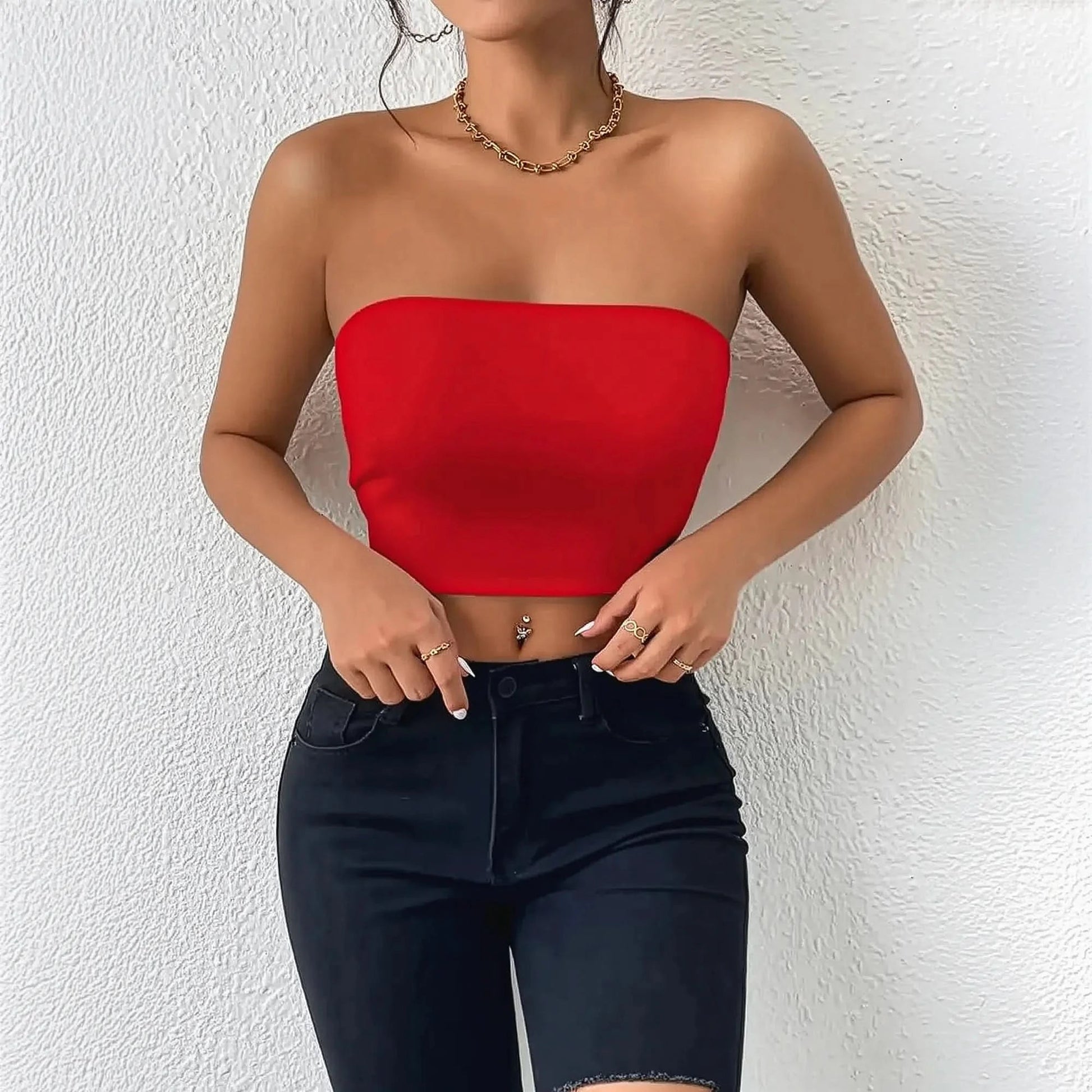 Bandeau moulant uni extensible - Saylana