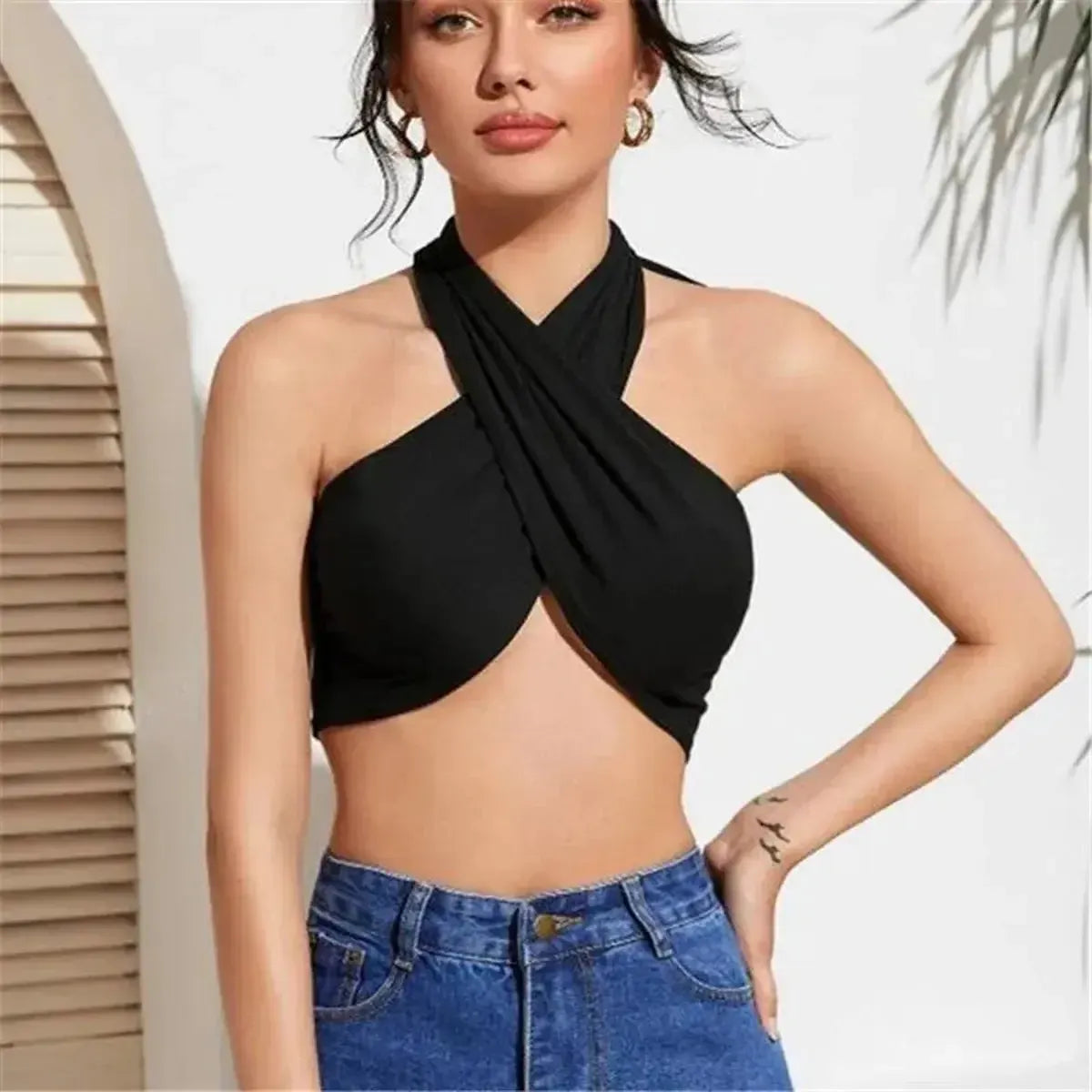 Bandeau Push-Up Femme Été-Saylana