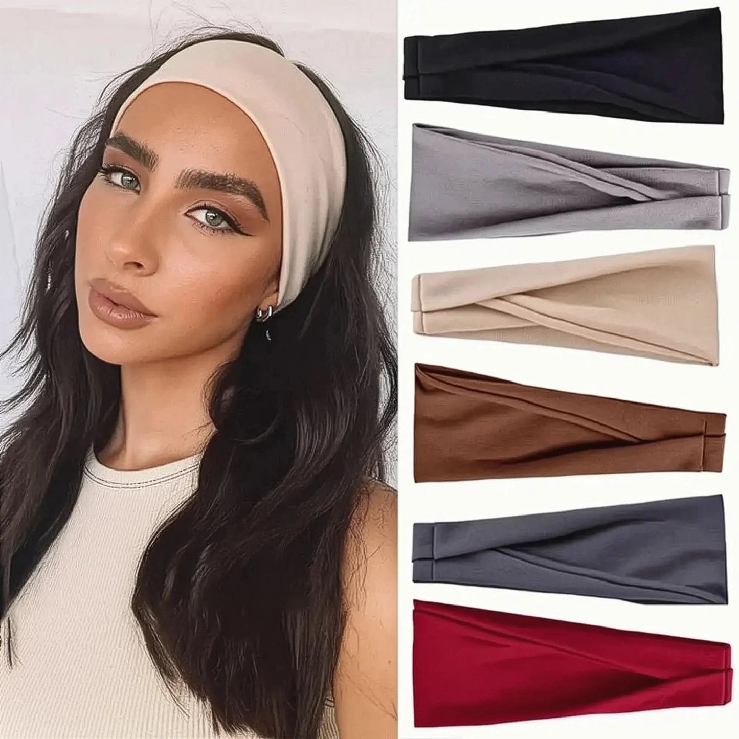 Bandeau Turban Elastique - Saylana