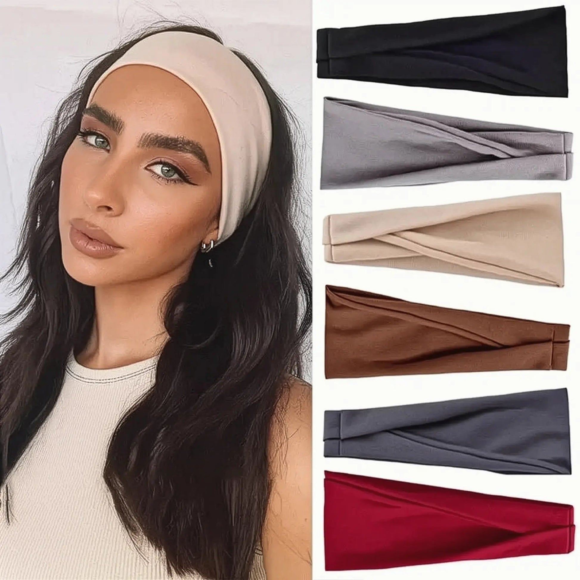 Bandeau Turban Elastique Saylana