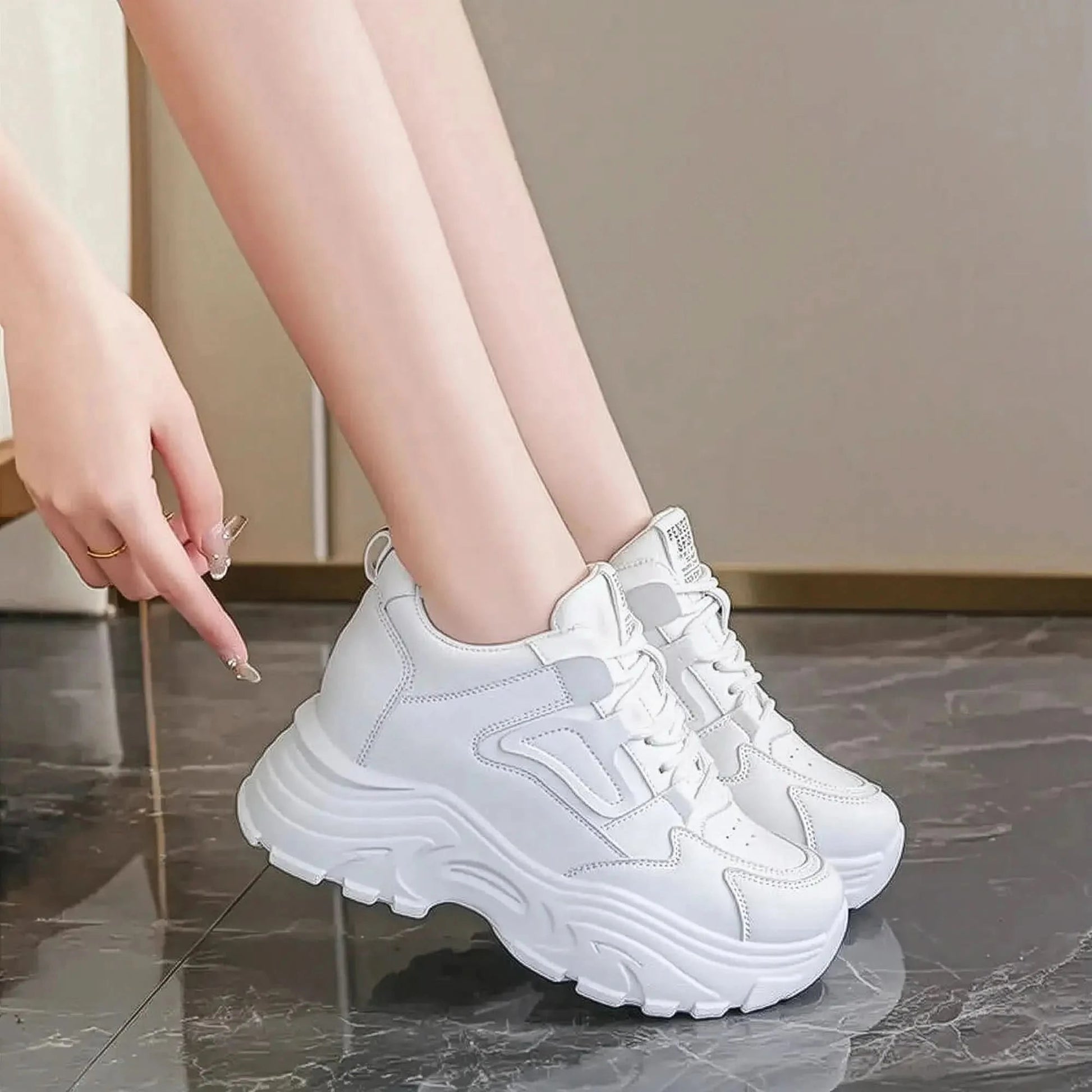 Baskets Vulcanisées PU Respirantes - Saylana