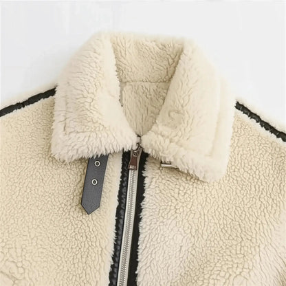 Biker Imitation Fourrure Chic - Saylana