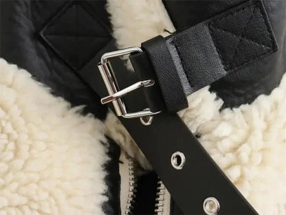 Biker Imitation Fourrure Chic - Saylana