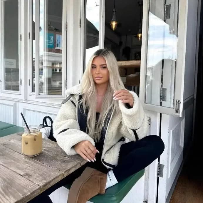 Biker Imitation Fourrure Chic - Saylana