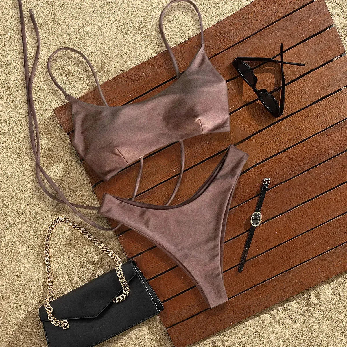 Bikini Brésilien Chaîne Sexy-Saylana