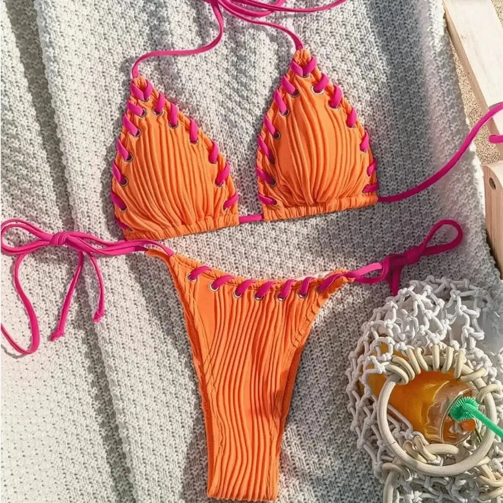 Bikini Brésilien Sexy Piscine & Plage - Saylana