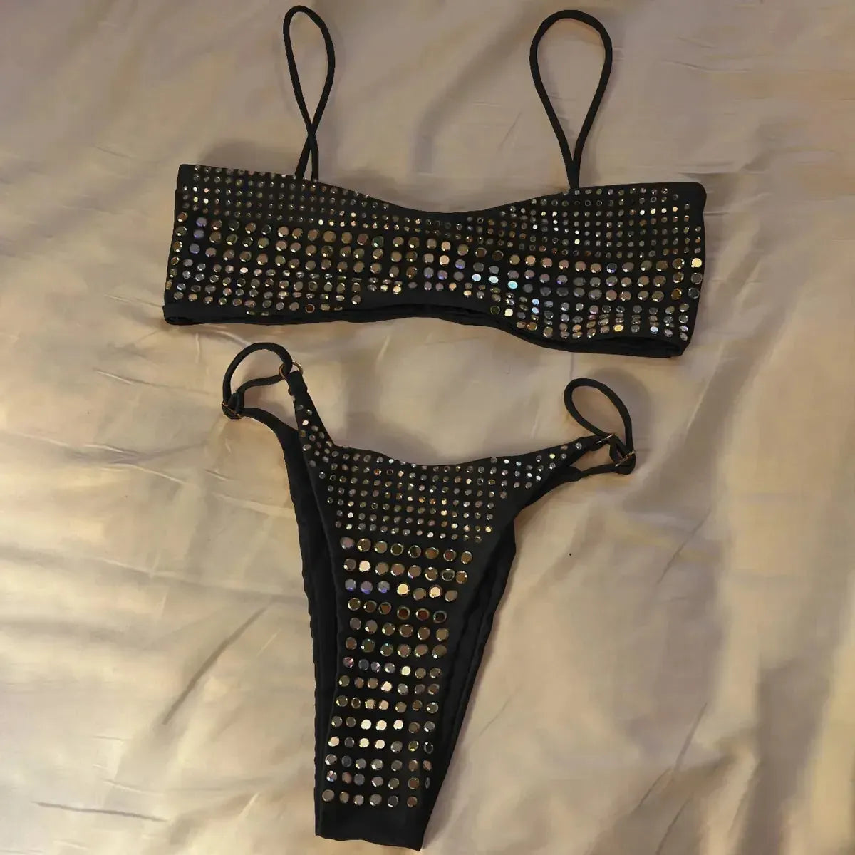 Bikini Diamant Brillant & Floral-Saylana