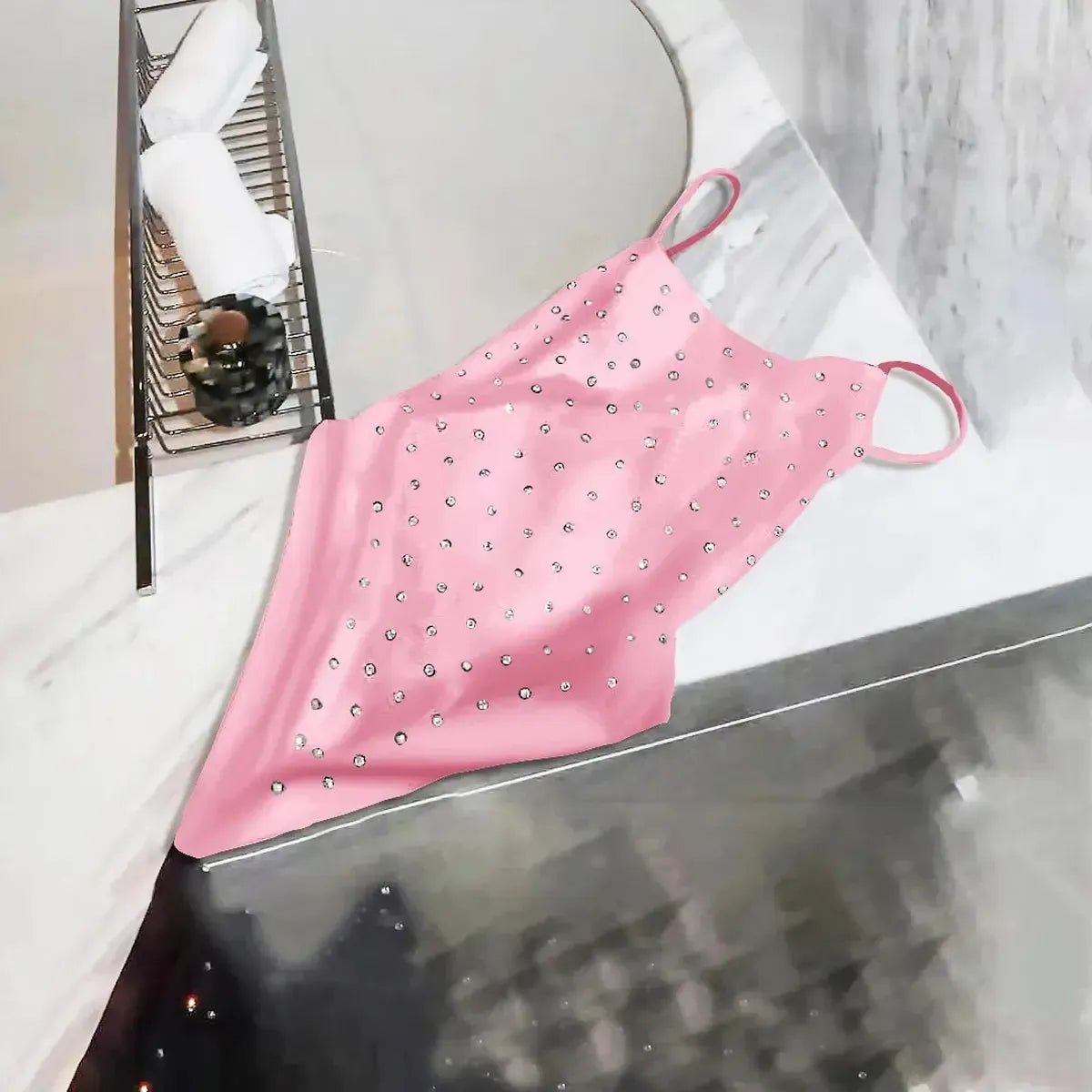 Bikini Diamant Brillant & Floral-Saylana