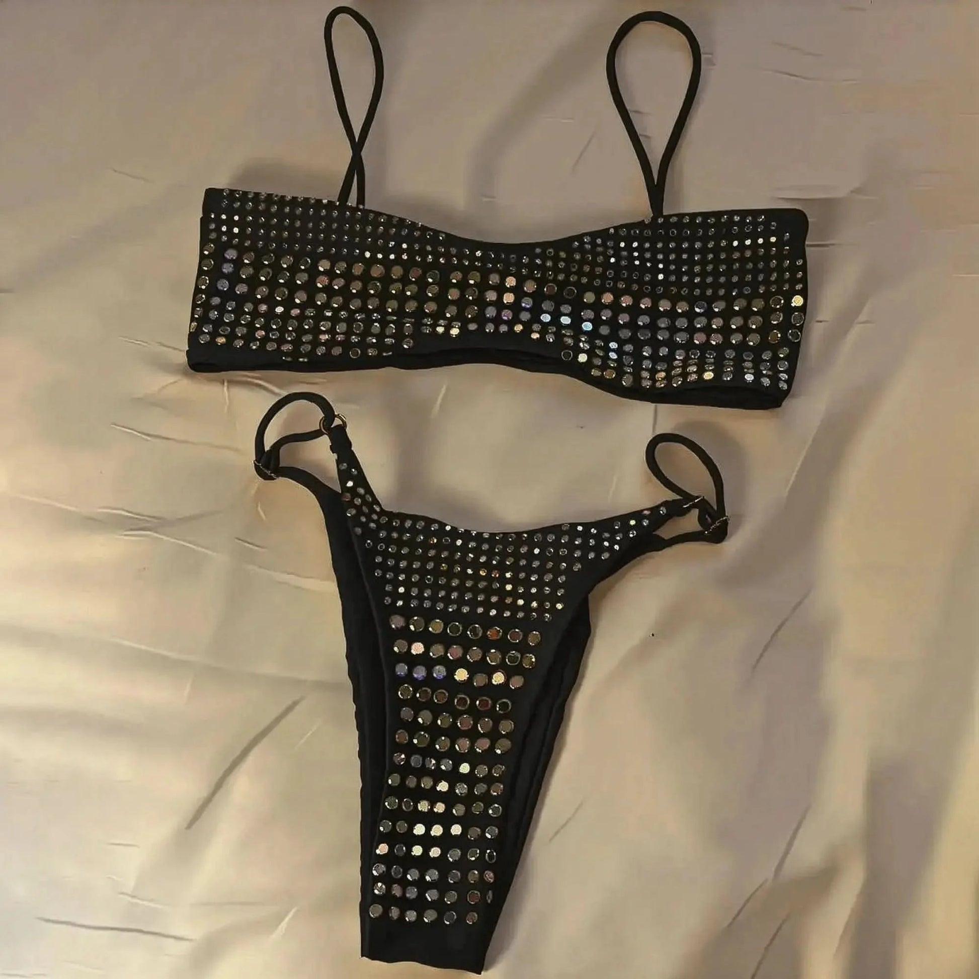 Bikini Diamant Brillant & Floral - Saylana