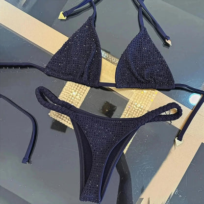 Bikini Diamant Brillant & Floral - Saylana