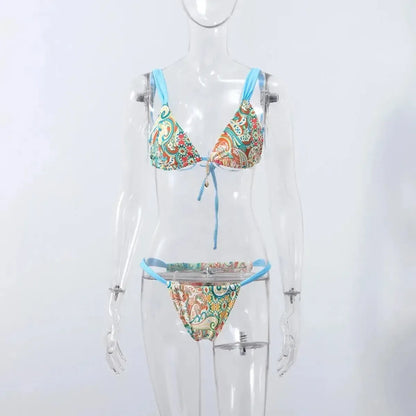 Bikini & Jupe Longue Plage Femme-Saylana
