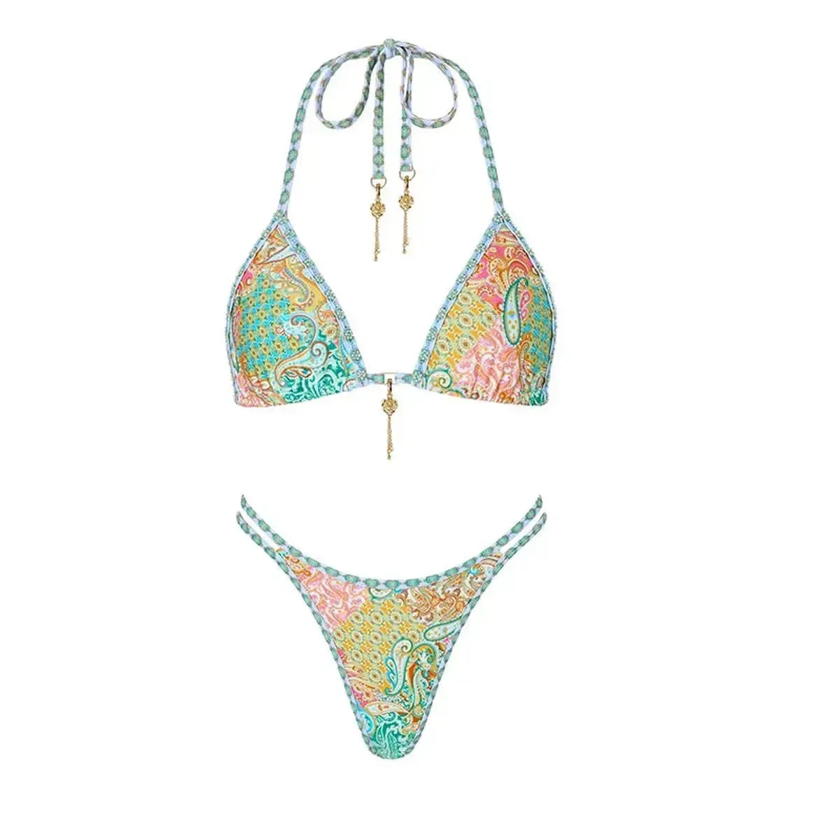 Bikini & Jupe Longue Plage Femme-Saylana