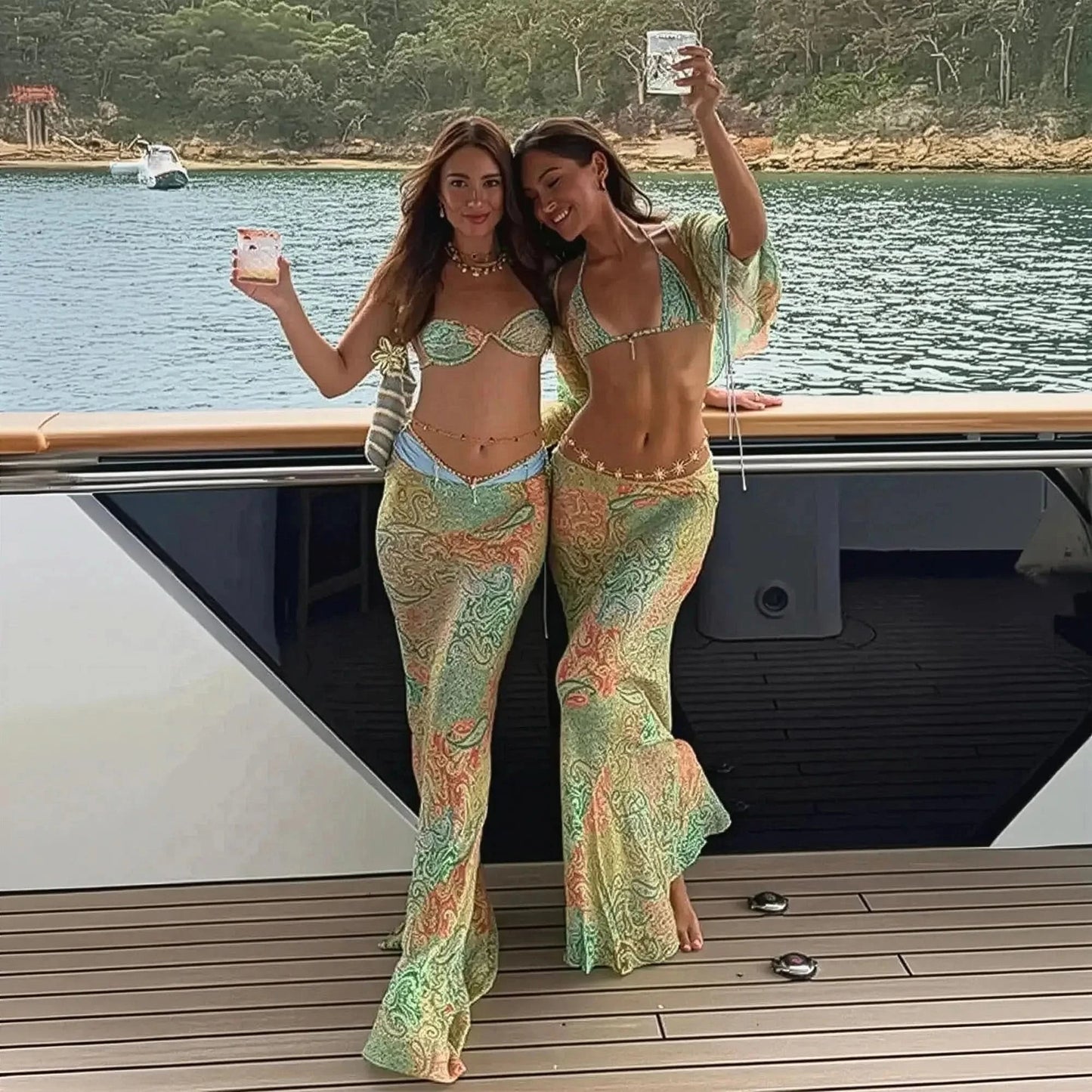 Bikini & Jupe Longue Plage Femme - Saylana