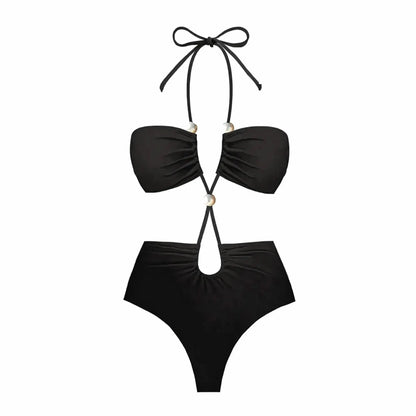 Bikini Perlé 3 Pièces Blanc & Élégant - Saylana
