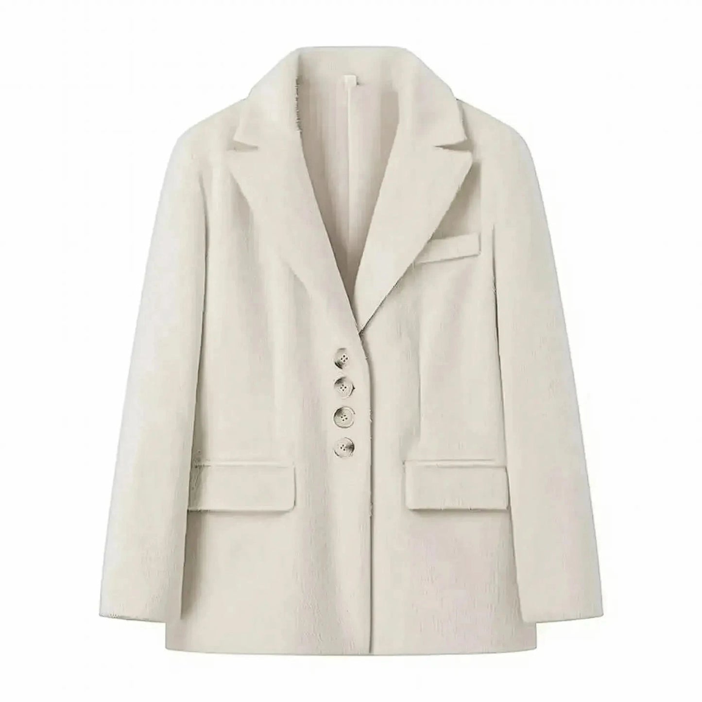 Blazer Chaud Col Revers - Saylana