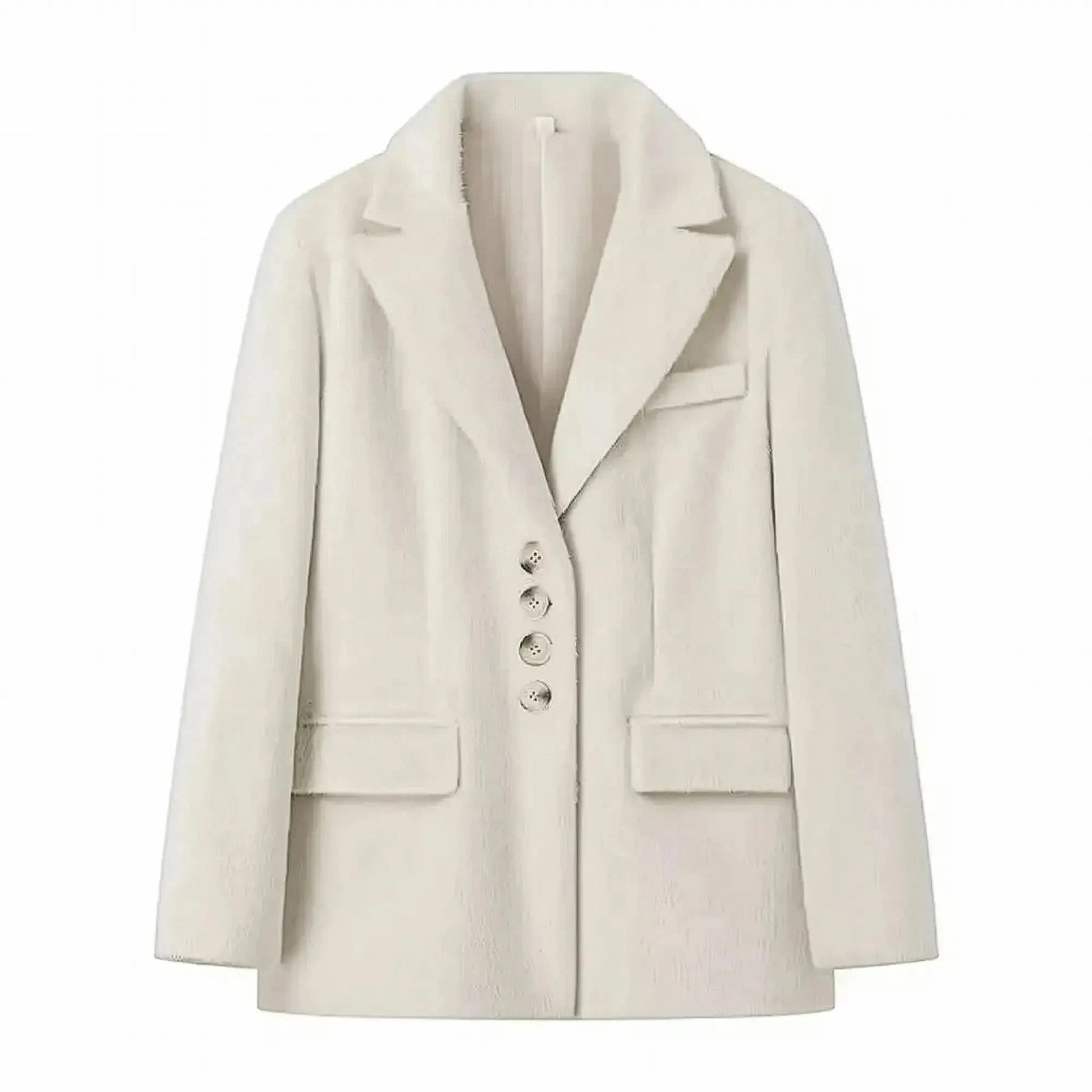 Blazer Chaud Col Revers - Saylana