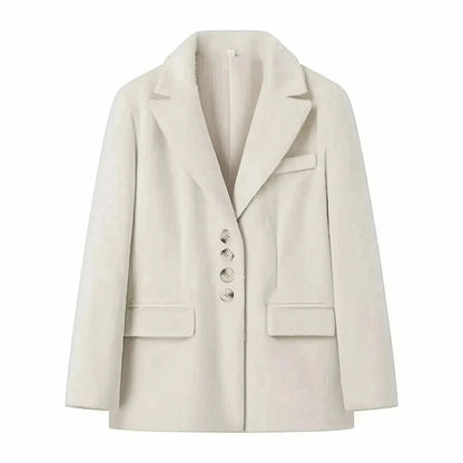 Blazer Chaud Col Revers - Saylana