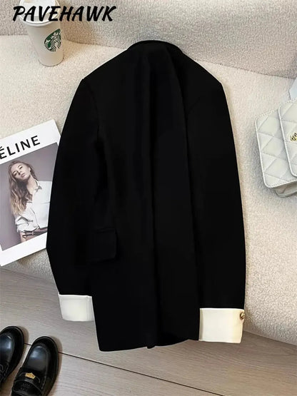 Blazer Chic Monobreasted Hiver-Saylana