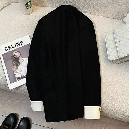 Blazer Chic Monobreasted Hiver - Saylana