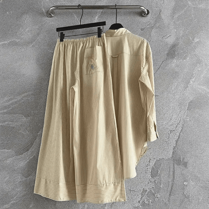 Blouse Ample avec Poche + Pantalon Large - Saylana