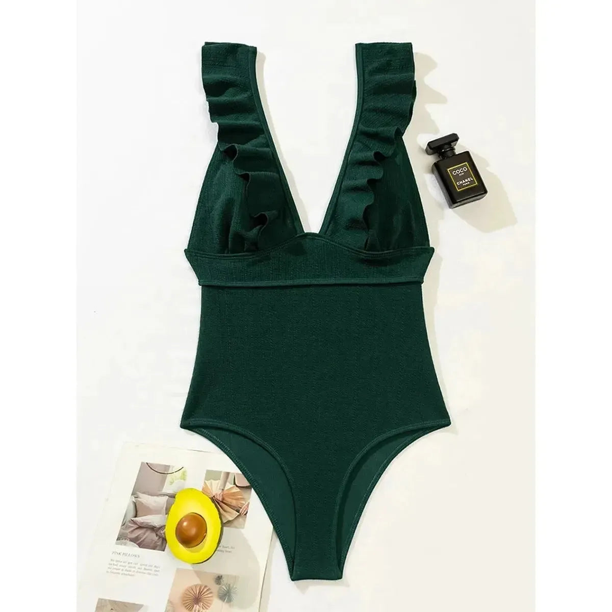 Body Bain Volants Push-Up Été-Saylana