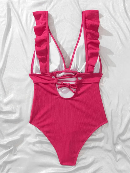 Body Bain Volants Push-Up Été-Saylana