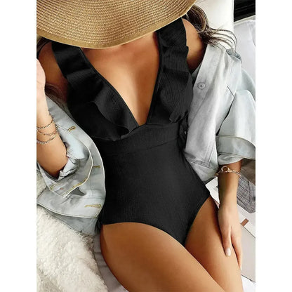 Body Bain Volants Push-Up Été-Saylana