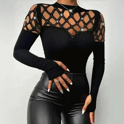 Body Épaules Dénudées Dentelle - Saylana