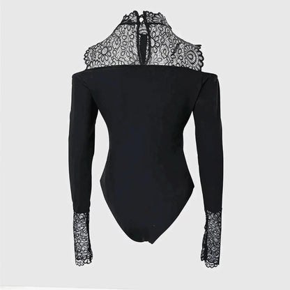 Body Épaules Dénudées Dentelle - Saylana