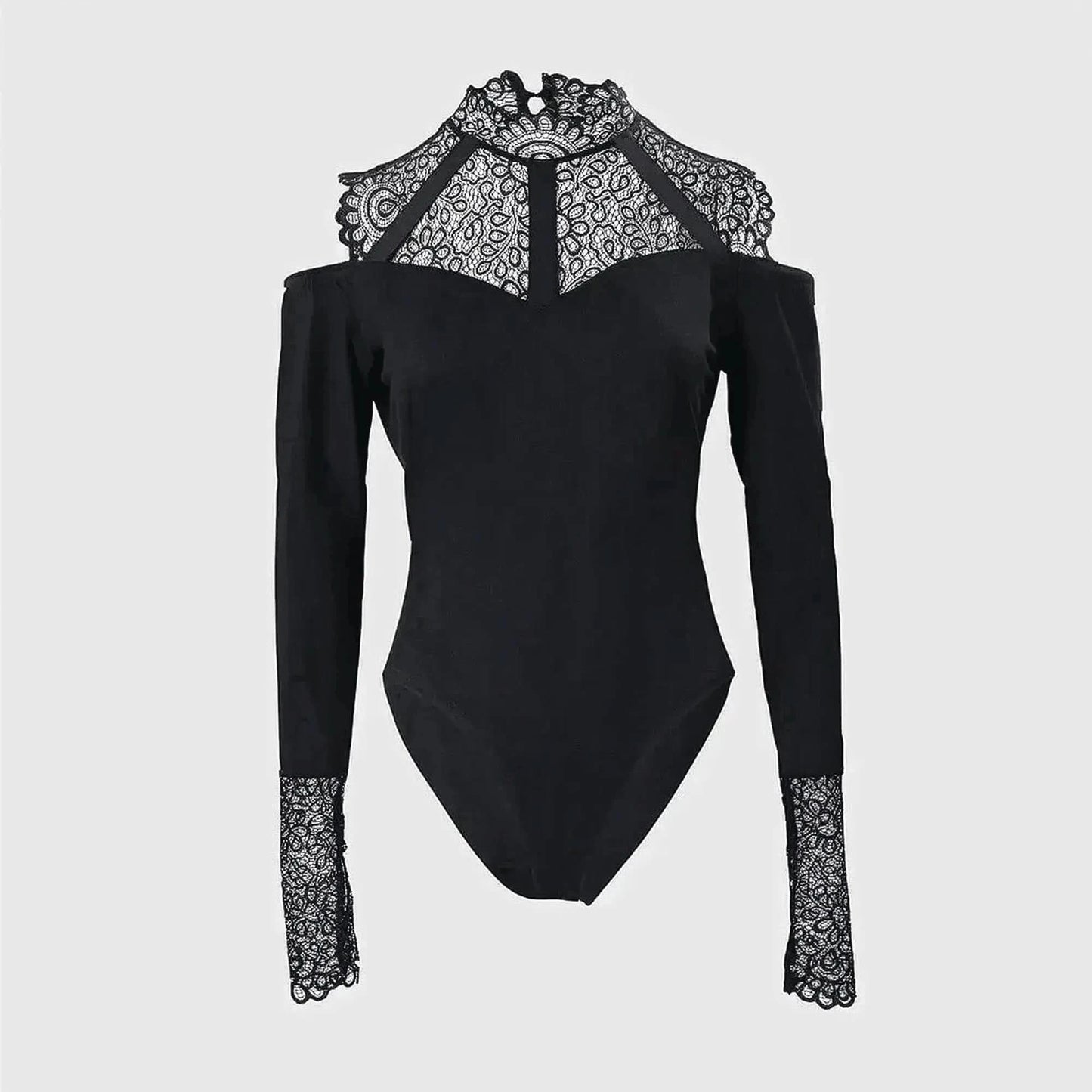 Body Épaules Dénudées Dentelle - Saylana