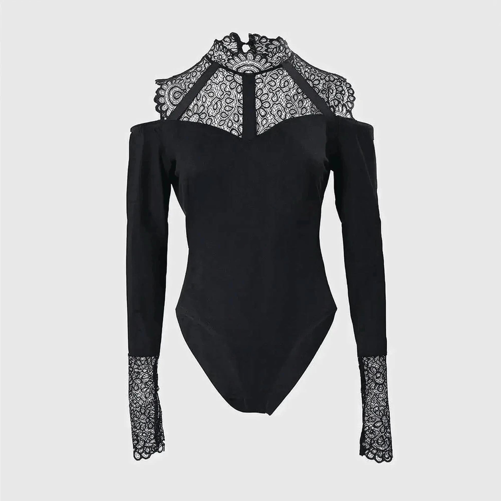 Body Épaules Dénudées Dentelle - Saylana