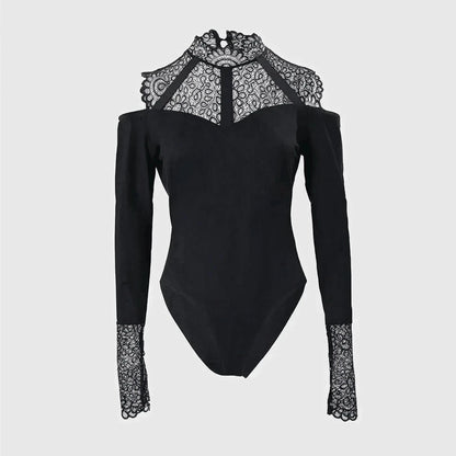Body Épaules Dénudées Dentelle - Saylana