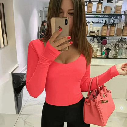 Body Moulant Manches Longues - Saylana