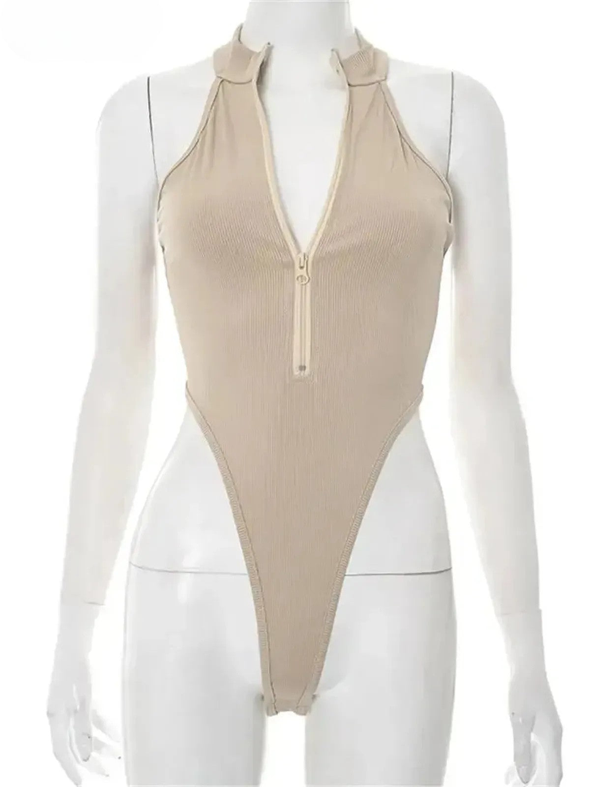 Body Taille Haute Sans Manches-Saylana