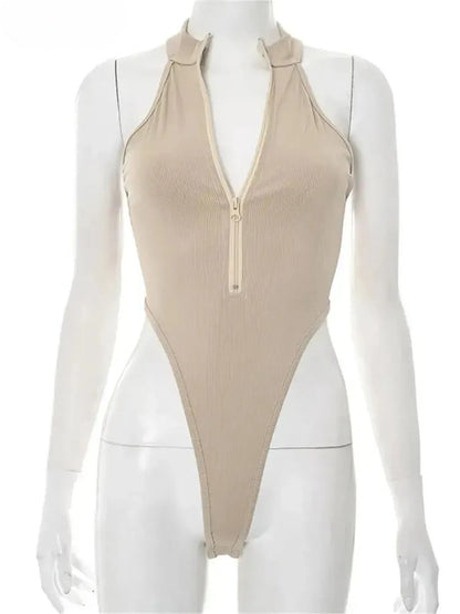 Body Taille Haute Sans Manches-Saylana