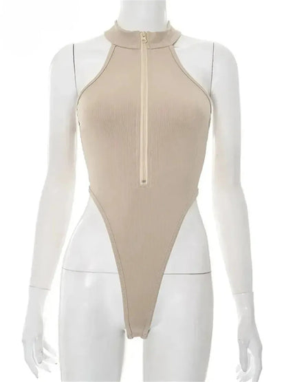 Body Taille Haute Sans Manches-Saylana